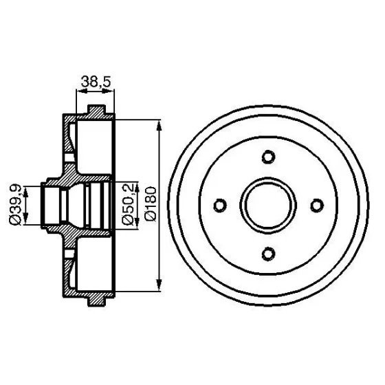 Bosch Fren Kampanası – 0986477002 ürün görseli