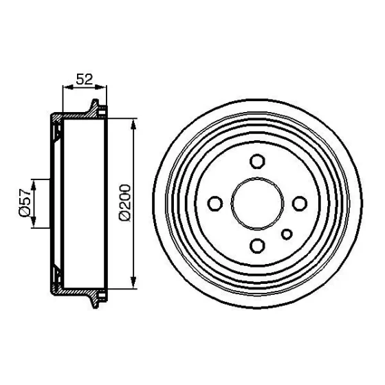 Bosch Fren Kampanası – 0986477018 ürün görseli