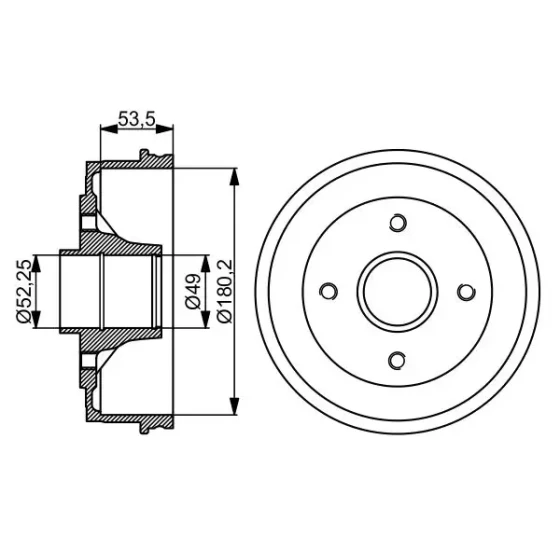Bosch Fren Kampanası – 0986477061 ürün görseli
