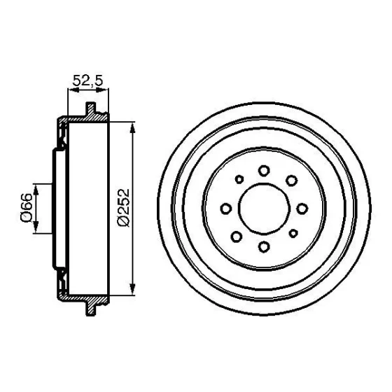 Bosch Fren Kampanası – 0986477067 ürün görseli
