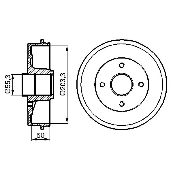 Bosch Fren Kampanası – 0986477121 / OEM 7700840711