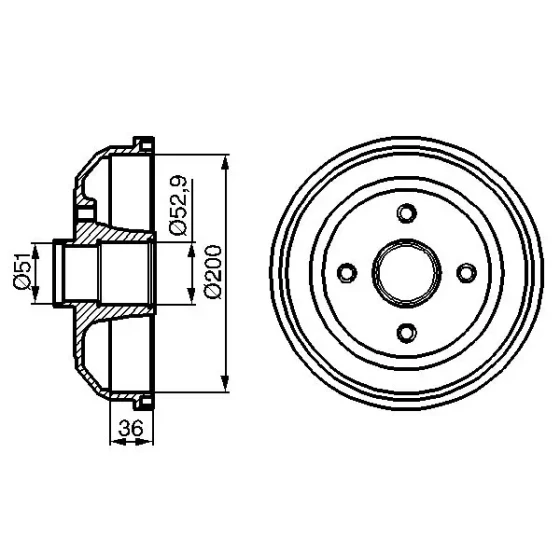 Bosch Fren Kampanası – 0986477134 ürün görseli