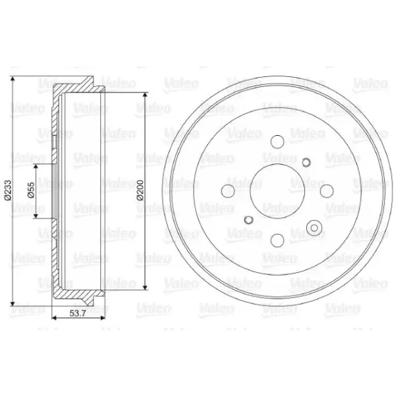 Valeo Fren Kampanası – 237064 / OEM 424748 ürün görseli