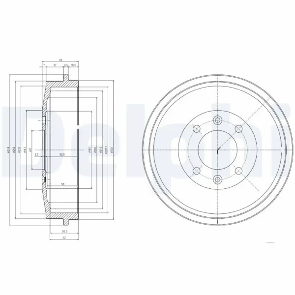 Delphi Fren Kampanası – BF169 / OEM 477501615A