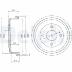 Delphi Fren Kampanası – BF369 / OEM 6837963