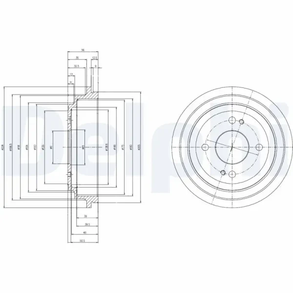 Delphi Fren Kampanası – BF516 / OEM 42610SAAQ00