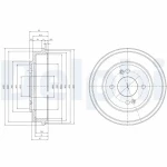 Delphi Fren Kampanası – BF517 / OEM 584111C300