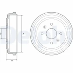 Delphi Fren Kampanası – BF548 / OEM 96471771