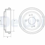 Delphi Fren Kampanası – BF551 / OEM 584111C010
