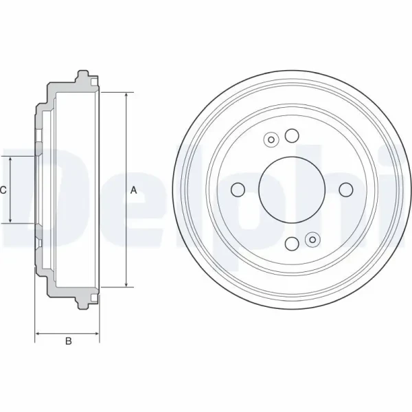 Delphi Fren Kampanası – BF551 / OEM 584111C010