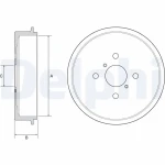 Delphi Fren Kampanası – BF552 / OEM 424310D030000