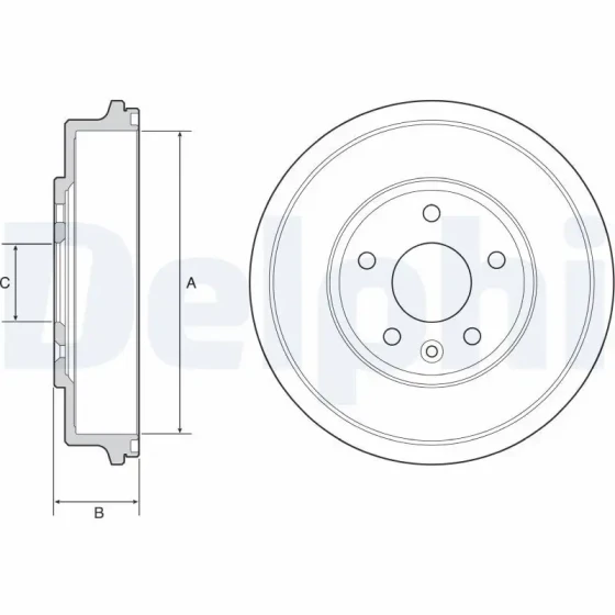 Delphi Fren Kampanası – BF556 / OEM 95224012 ürün görseli