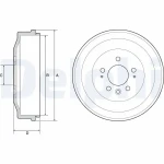 Delphi Fren Kampanası – BF558 / OEM 2H0609617
