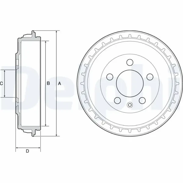 Delphi Fren Kampanası – BF563 / OEM 2Q0609617