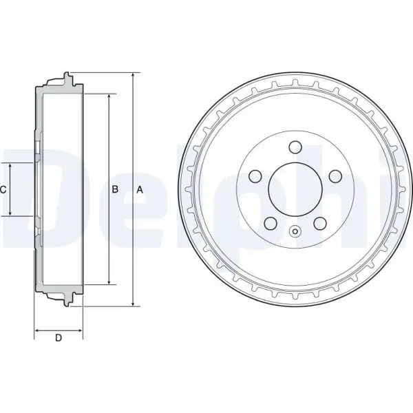Delphi Fren Kampanası – BF564 / OEM 2Q0609617A