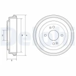 Delphi Fren Kampanası – BF580 / OEM 584111G000