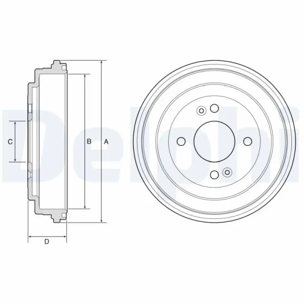 Delphi Fren Kampanası – BF580 / OEM 584111G000