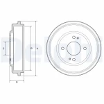 Delphi Fren Kampanası – BF606 / OEM 42610S5A000