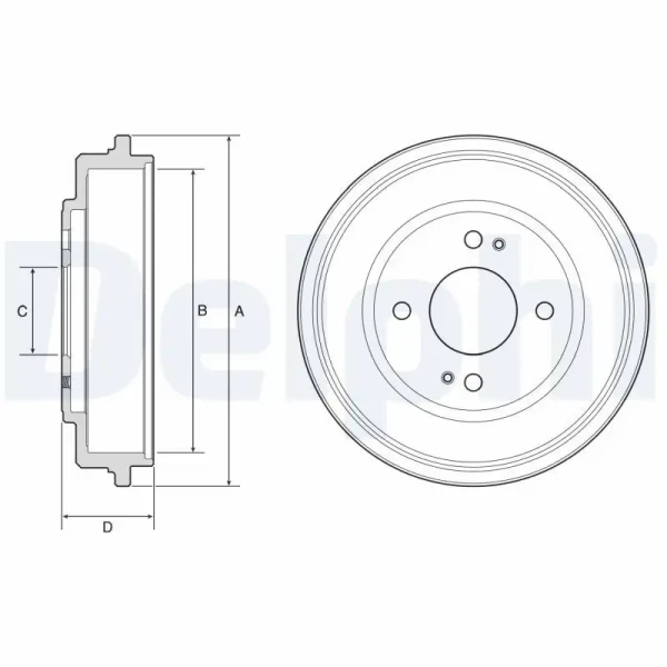 Delphi Fren Kampanası – BF606 / OEM 42610S5A000