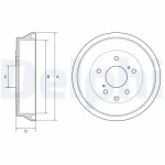 Delphi Fren Kampanası – BF636 / OEM 432061KL0A
