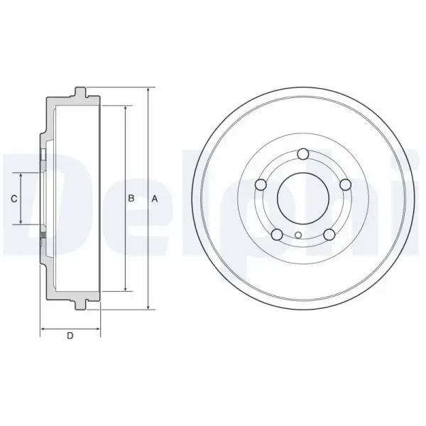 Delphi Fren Kampanası – BF639 / OEM L1TC1126AA
