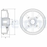Delphi Fren Kampanası – BFR484 / OEM 424759