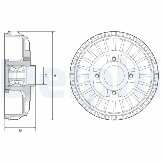Delphi Fren Kampanası – BFR621 ürün görseli