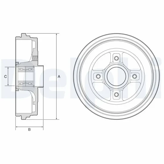 Delphi Fren Kampanası – BFR626 ürün görseli