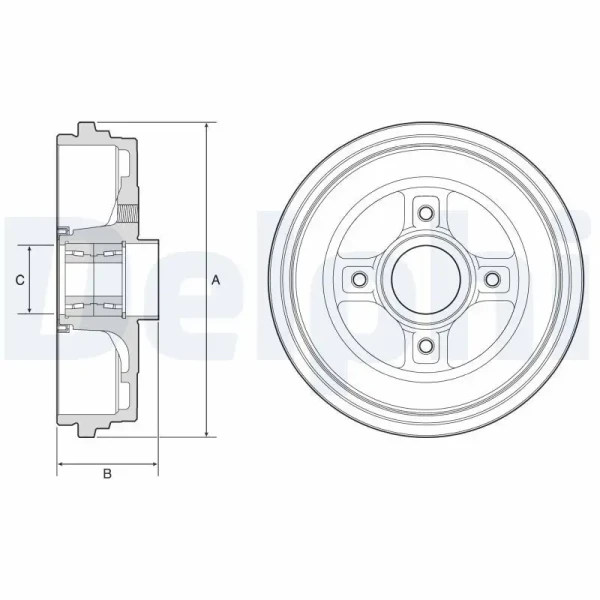 Delphi Fren Kampanası – BFR626