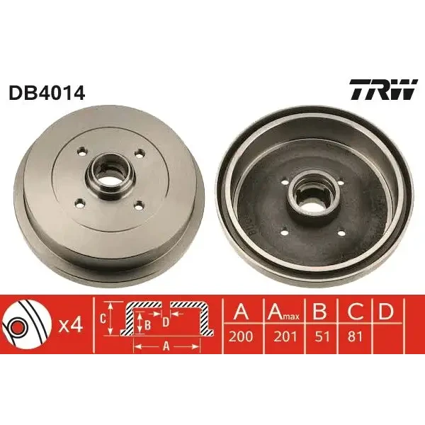 TRW Fren Kampanası – DB4014