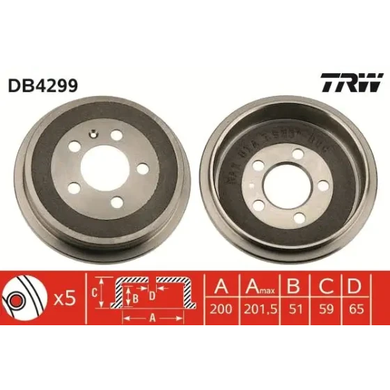 TRW Fren Kampanası – DB4299 ürün görseli