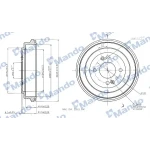 Mando Fren Kampanası – MBD050026 / OEM 584111G000