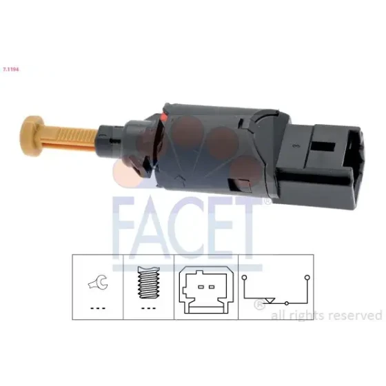 Facet Fren Müşürü – 7.1194 / OEM 9634667980 ürün görseli
