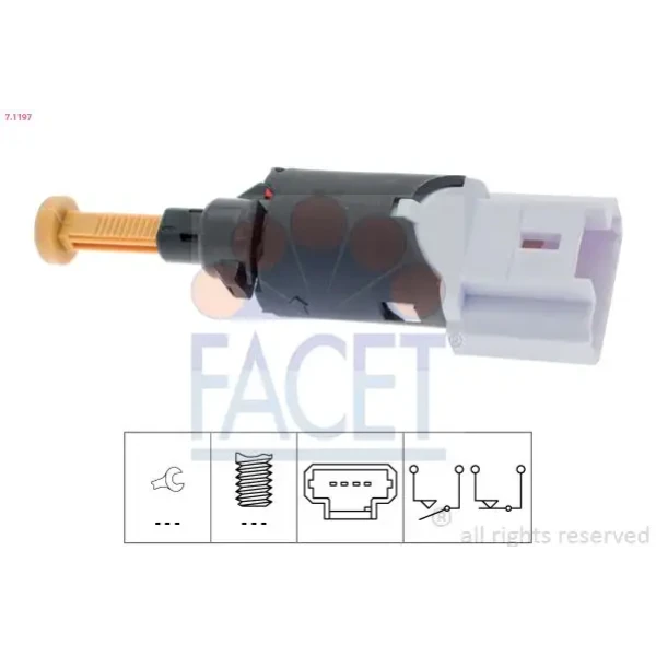 Facet Fren Müşürü – 7.1197 / OEM 9643478880