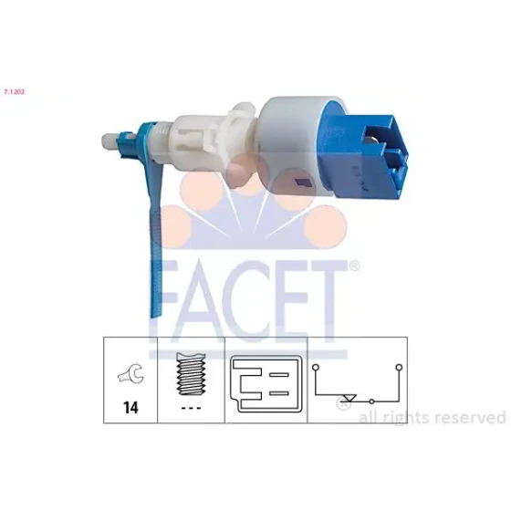 Facet Fren Müşürü – 7.1203 / OEM 46837391 ürün görseli