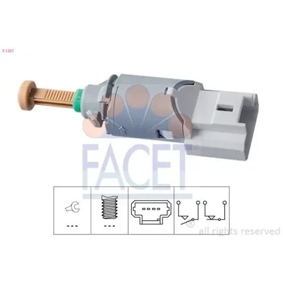 Facet Fren Müşürü – 7.1227 / OEM 8200276361 ürün görseli