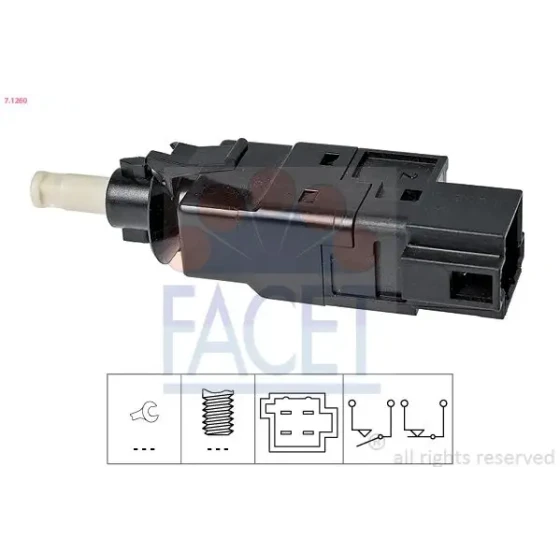 Facet Fren Müşürü – 7.1260 / OEM A0015453809 ürün görseli