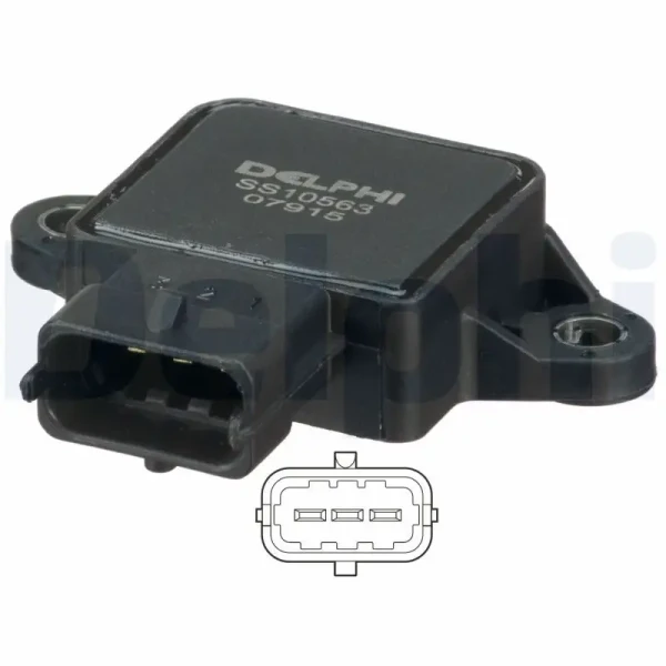 Delphi Gaz Kelebeği Sensörü – SS10563-12B1