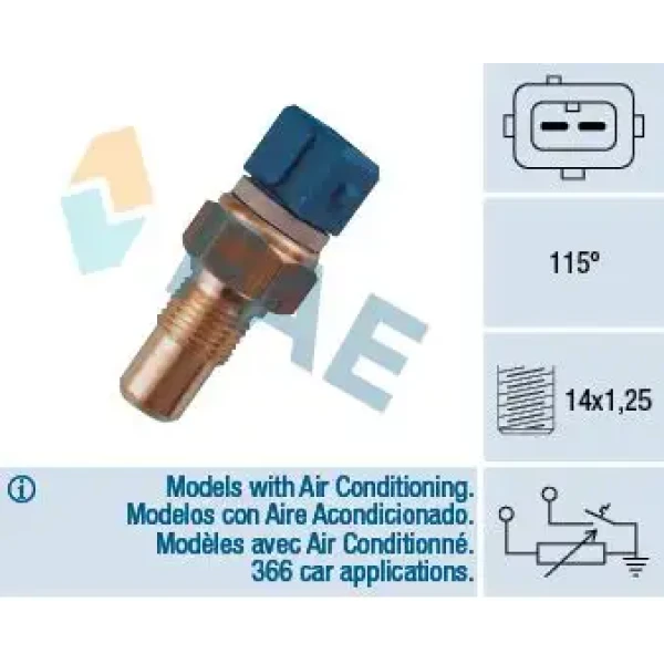 FAE Hararet Müşürü – 34110 / OEM 024285