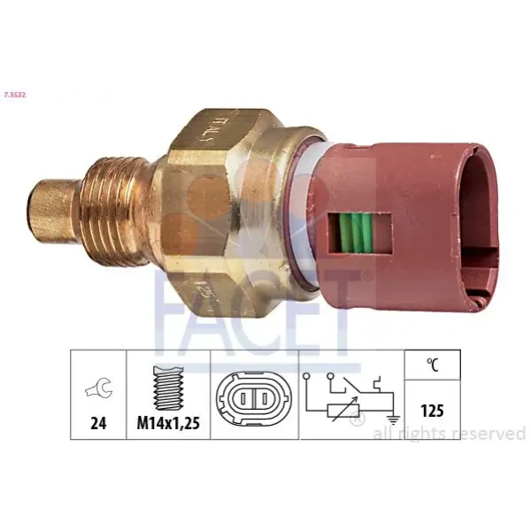 Facet Hararet Müşürü – 7.3532 / OEM 7700810880