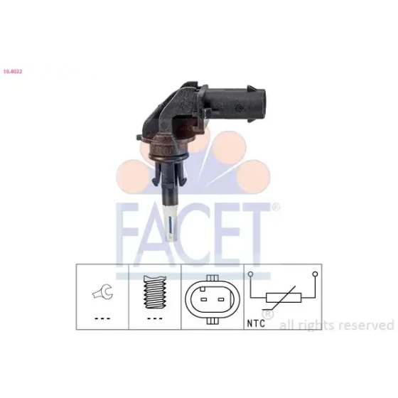 Facet Hava Filtre Sensörü – 10.4032 / OEM 13628519445 ürün görseli