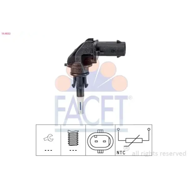 Facet Hava Filtre Sensörü – 10.4032 / OEM 13628519445