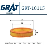 GRAT Hava Filtresi – 10115 / OEM 46536222