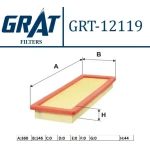 GRAT Hava Filtresi – 12119 / OEM 1444TT