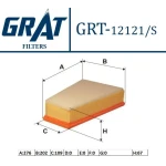 GRAT Hava Filtresi – 12121S / OEM 1444J0