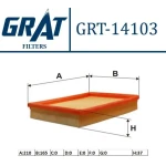 GRAT Hava Filtresi – 14103 / OEM 834581