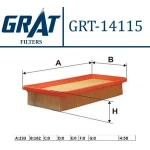 GRAT Hava Filtresi – 14115 / OEM 95021102
