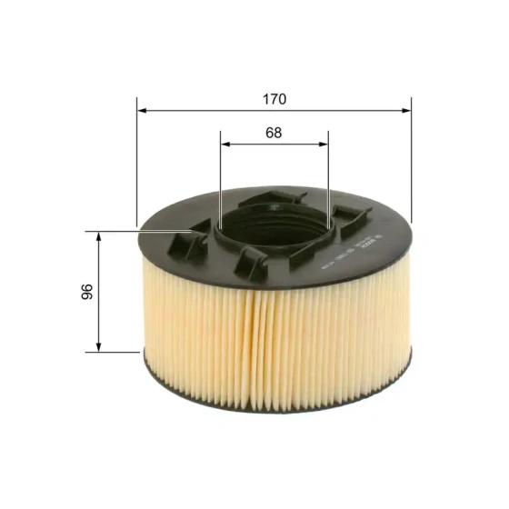 Bosch Hava Filtresi – 1457433093 / OEM 13717503141 ürün görseli