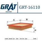GRAT Hava Filtresi – 16110 / OEM 2811322301