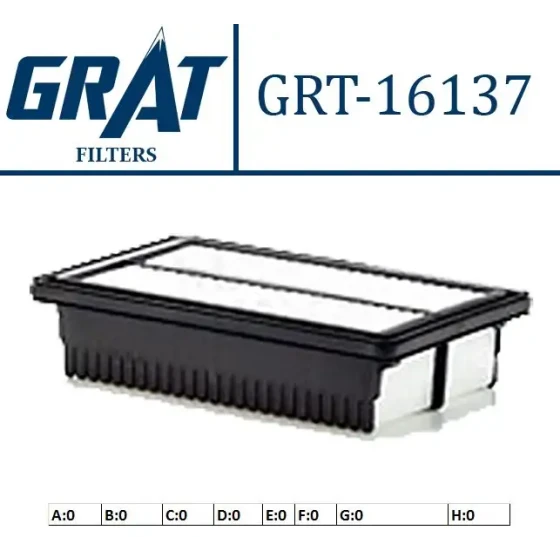 GRAT Hava Filtresi – 16137 / OEM 28113C8000 ürün görseli